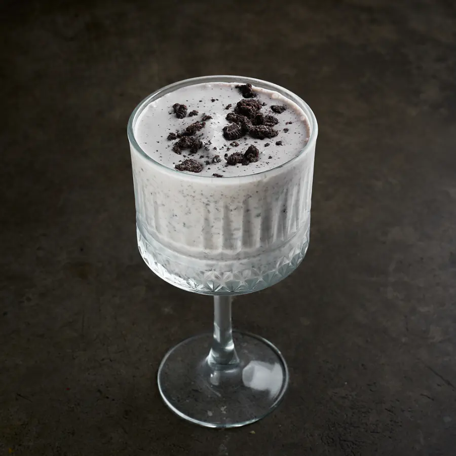Shake de Oreo en copa